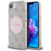 Guess iPhone 16e Mobilskal MagSafe 4G Circle Classic Logo