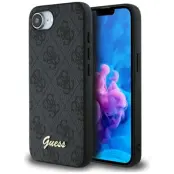 Guess iPhone 16e Mobilskal MagSafe 4G Script Logo - Svart