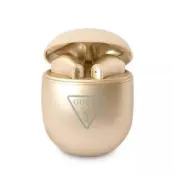 Guess TWS Bluetooth In-Ear Hörlurar Triangle Logo - Guld