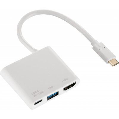 Hama 3in1 USB-C Multiport Adapter