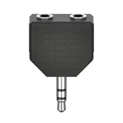HAMA Adapter Audio 2x 3,5 Uttag till 3,5 Kontakt Stereo