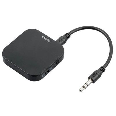 Hama Audio Sändare/Mottagare BT 2-i-1 Adapter - Svart