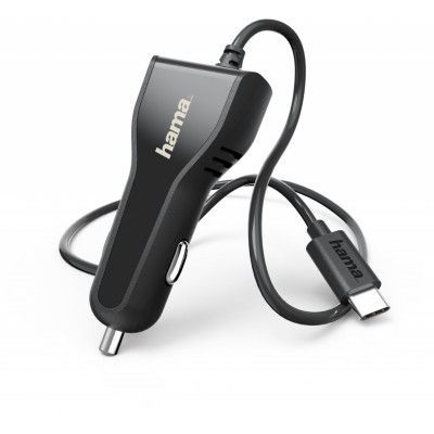 Hama Billaddare USB-C 27W Fast Kabel