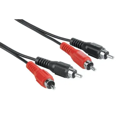 HAMA ER Kabel 2xRCA-2xRCA 2,5 m 2xHane-2xHane