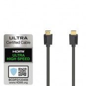 Hama HDMI Kabel High Speed 8K 48 Gbit/s 2m - Svart