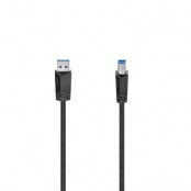 HAMA Kabel USB 3.0 5 Gbit/s 1.5m - Svart
