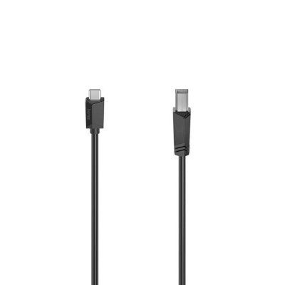 HAMA Kabel USB-C till USB-B 480 Mbps 1.5m - Svart