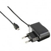 HAMA - Laddare 220V MicroUSB 1A - Svart