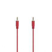 HAMA Ljud Kabel Flexi-Slim 3.5mm/0.75m - Guld/Röd