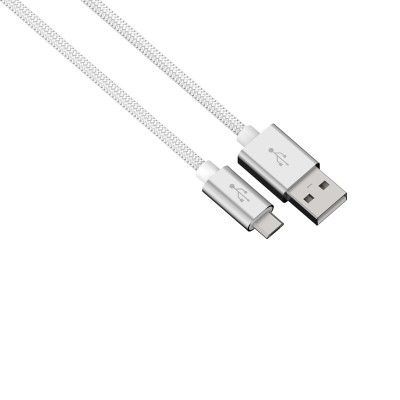 HAMA Synk-/Laddkabel MicroUSB 0,5m Colorline - Vit