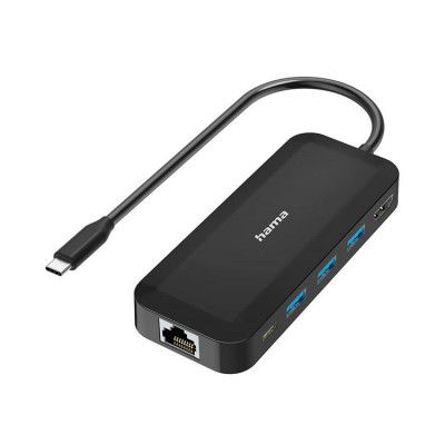 HAMA USB-C Hubb Multi 6x Portar USB-A USB-C HDMI LAN