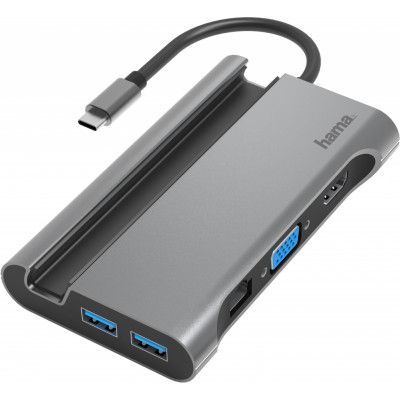 Hama USB-C Multiport Adapter 7x Portar