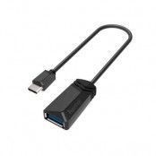 Hama USB-C OTG Adapter USB 3.2 - Svart