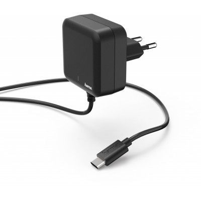 Hama Väggladdare USB-C 27W Fast Kabel
