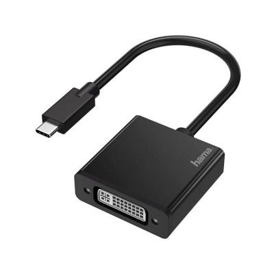 HAMA Video Adapter USB-C till DVI Ultra-HD 4K