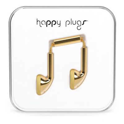 Happy Plugs Earbud (Guld)