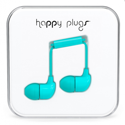 Happy Plugs In-Ear (Turkos)