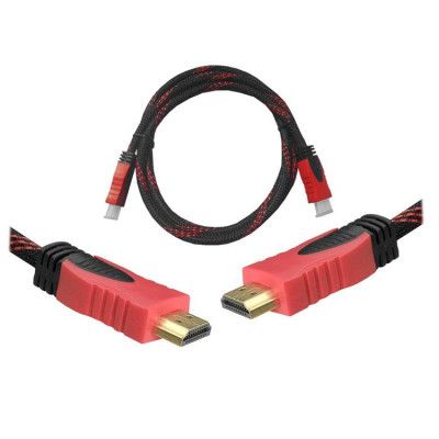 HDMI Till HDMI kabel v1.4 Blist 1.5m - Röd