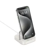 Hoco 2in1 Trådlös Laddare 5W PD QC 3A 30W CQ16B - Vit