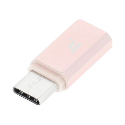 HOCO adapter Micro and USB-C Roséguld