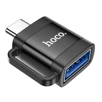 Hoco Adapter OTG USB-C Till USB-A 3A UA31C - Svart