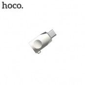 HOCO adapter OTG USB - USB-C UA9 pearl nickel