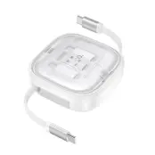 Hoco Allt-i-ett Infällbar 60W 0.95m U140 - Vit (Vit)