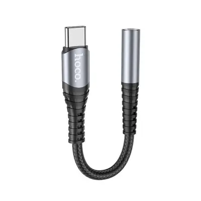 HOCO AUX 3.5mm till USB-C Adapter LS33 - Grå