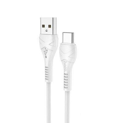 Hoco Cool USB-C Kabel 1m - Vit