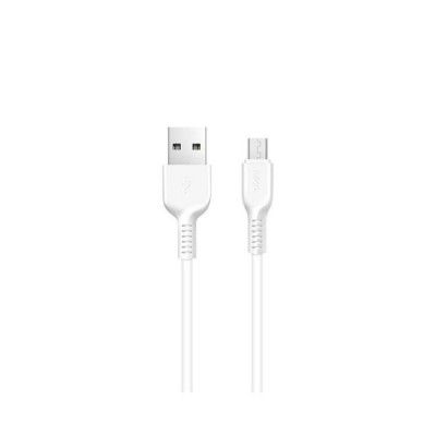 Hoco Flash Micro USB Kabel 2m - Vit