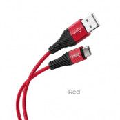 HOCO kabel USB COOL laddkabel till USB-C 1 m Röd