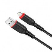 HOCO kabel USB to iPhone Lightning 2,4A VICTORY X59 1 metr Svart