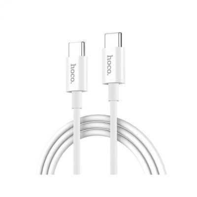 Hoco Power USB-C till USB-C Kabel 1m - Vit