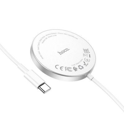 Hoco Trådlös laddare Magsafe 15W CW41 - Vit