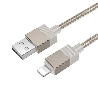 Hoco USB-A - Lightning  2.4A Kabel 1m X110 - Guld