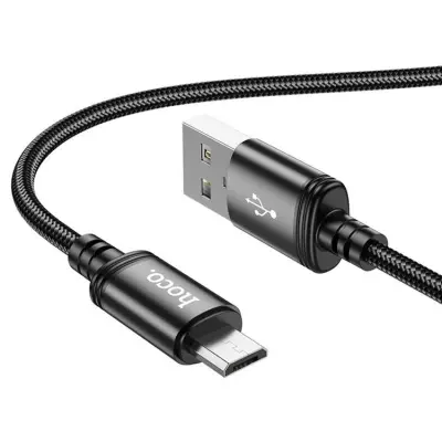 Hoco USB-A - Micro-USB 2.4A Kabel 1m X89 - Svart