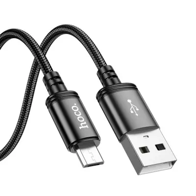 HOCO USB-A - Micro-USB Kabel 2m 2.4A X89 - Svart
