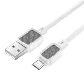 Hoco USB-A Till Micro-USB Kabel 1m - Vit