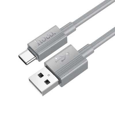 HOCO USB-A Till USB-C 1m Kabel 3A X107 -Grå