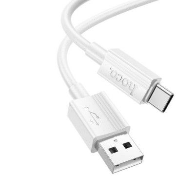 HOCO USB-A Till USB-C 1m Kabel 3A X107 - Vit