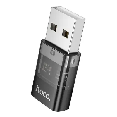 Hoco USB-A Till USB-C Adapter UA36C - Svart