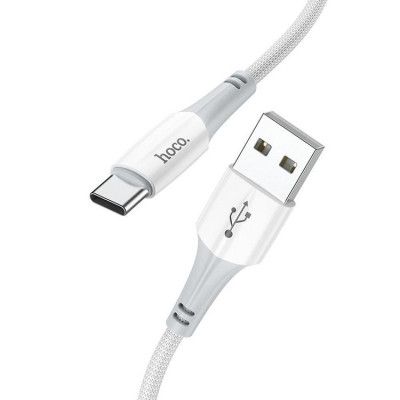 HOCO USB-A Till USB-C Kabel 1m 3A X70 - Vit