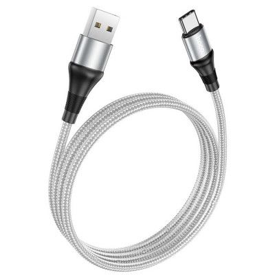 Hoco USB-C till USB-A kabel 1m - Grå