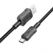 Hoco USB-A Till USB-C Kabel 1m Leader - Svart