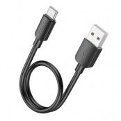 Hoco USB-A Till USB-C Kabel 25cm 100W - Svart