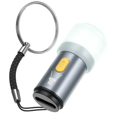 Hoco USB-C Adapter till LED-Ljus UA38A - Grå