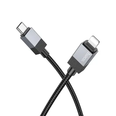 HOCO USB-C - Lightning 27W Kabel 1m X110 PD - Svart