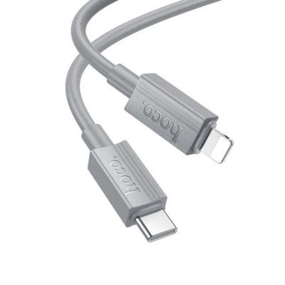 Hoco USB-C Till Lightning 1m Kabel 27W X107 - Grå