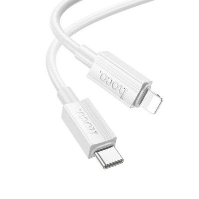 Hoco USB-C Till Lightning 1m Kabel 27W X107 - Vit