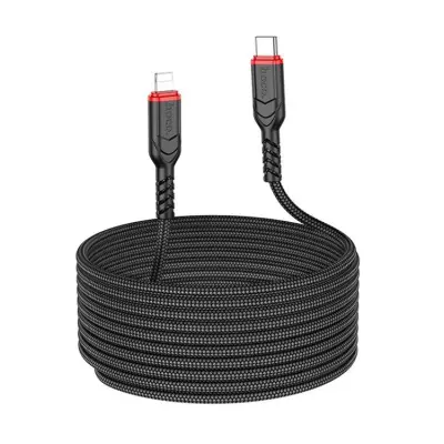 Hoco USB-C till Lightning 27W 3m Kabel X59 - Svart
